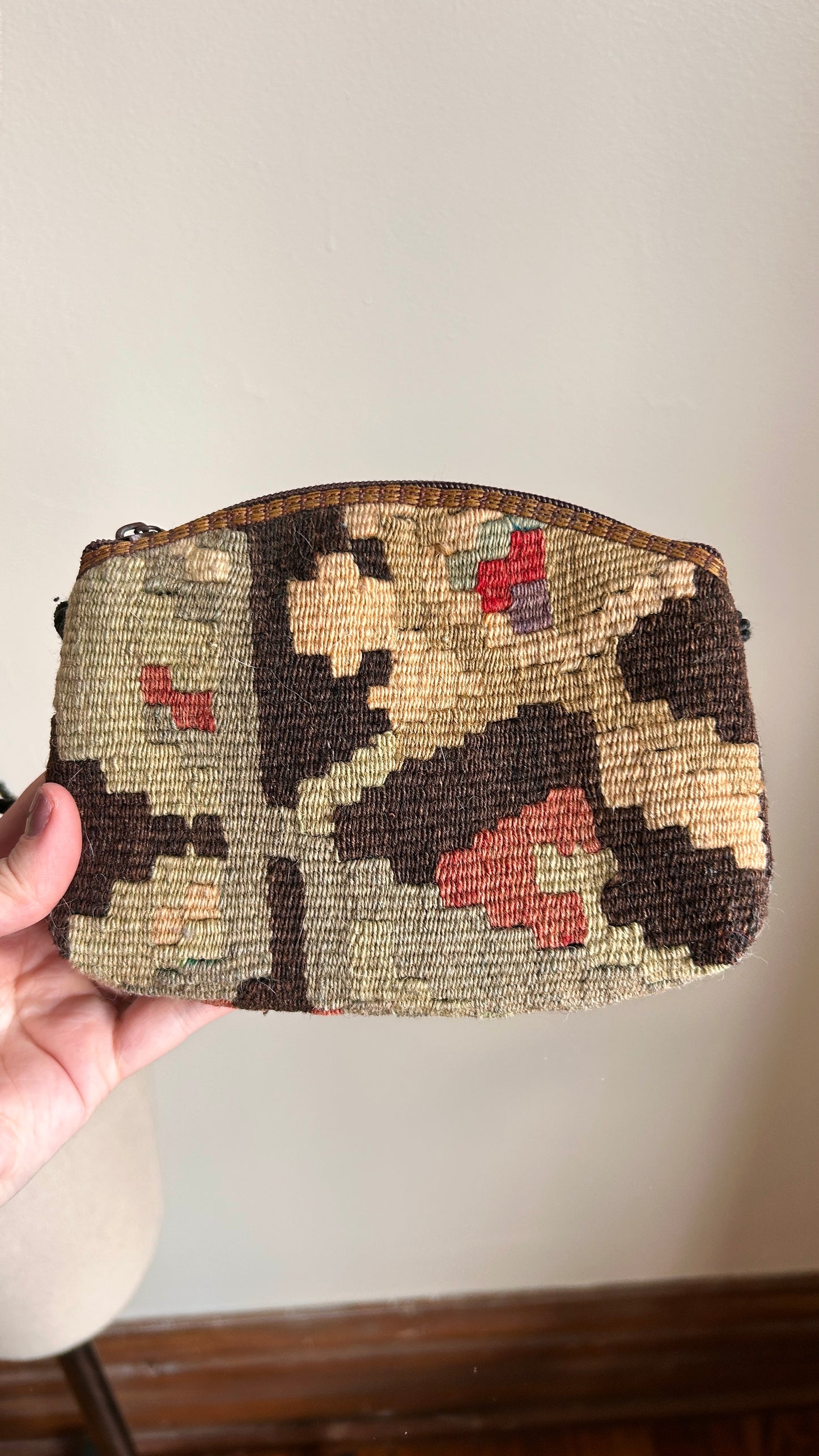 1990s mini tapestry crossbody bag