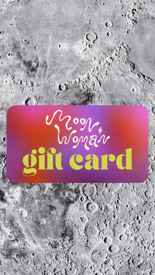 moon woman vintage digital gift card